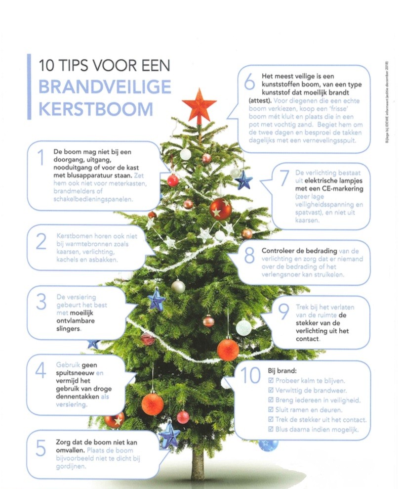 Brandveilige kerstboom